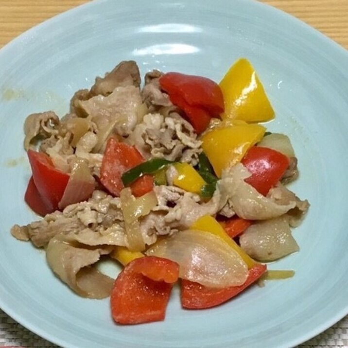 豚肉とパプリカのシンプル塩炒め レシピ 作り方 By シバ犬さん 楽天レシピ